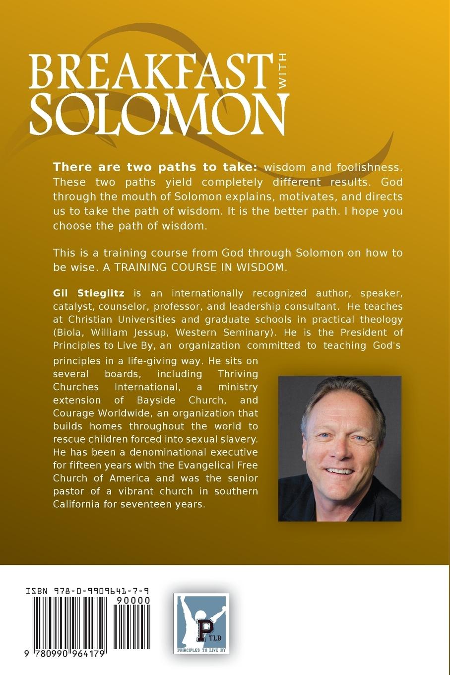 Rückseitencover Breakfast with Solomon Volume 3