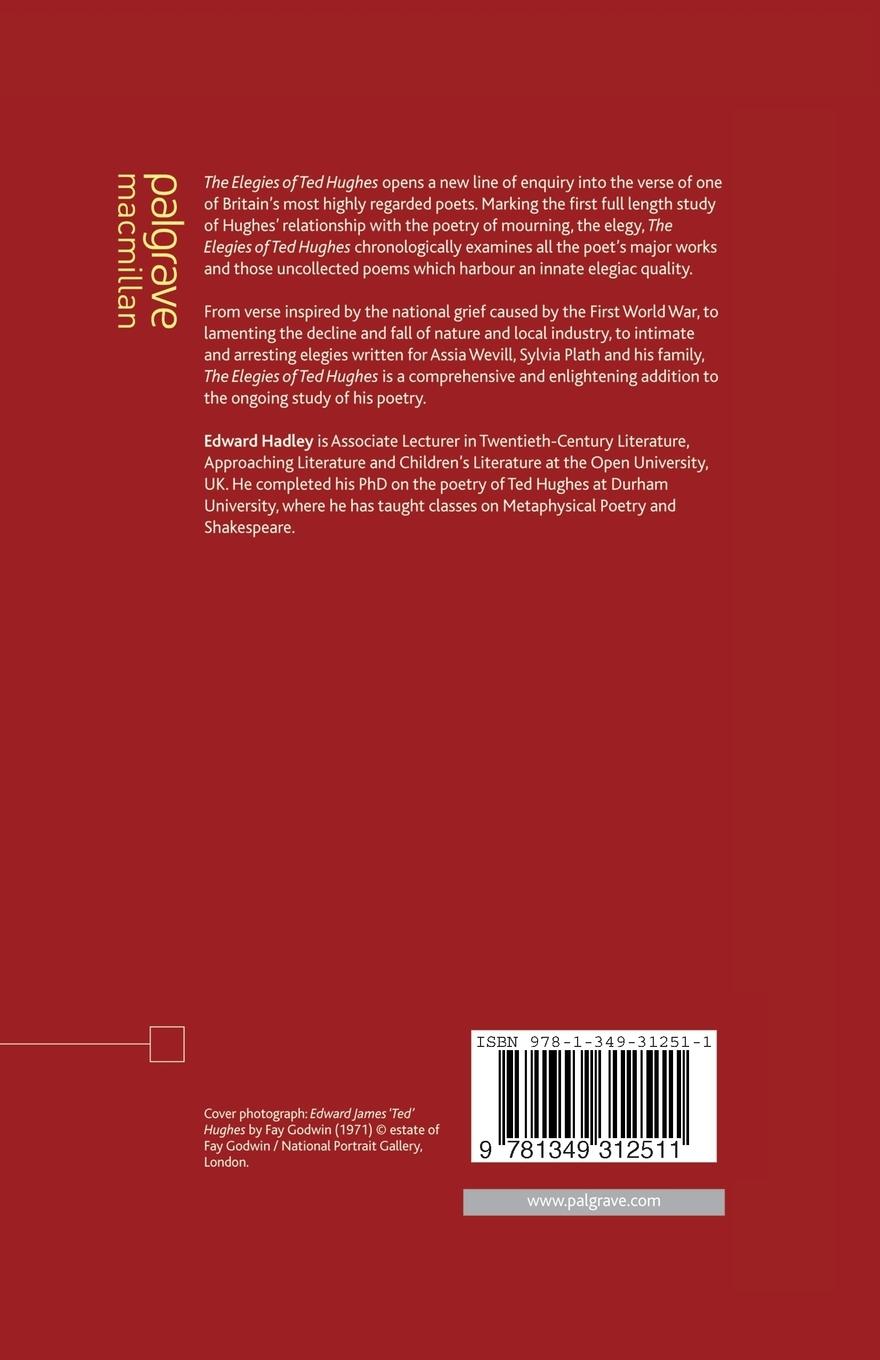 Rückseitencover The Elegies of Ted Hughes