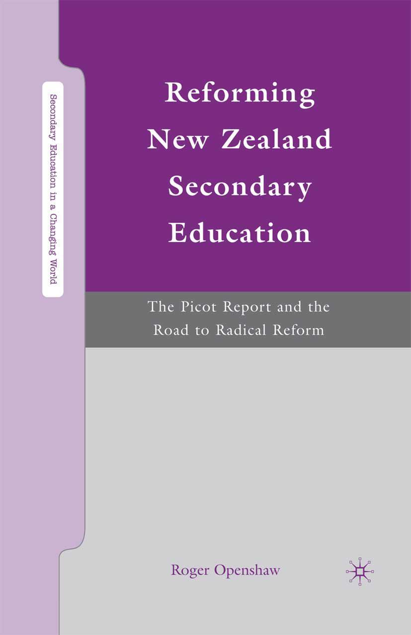 Vorderes Coverbild Reforming New Zealand Secondary Education