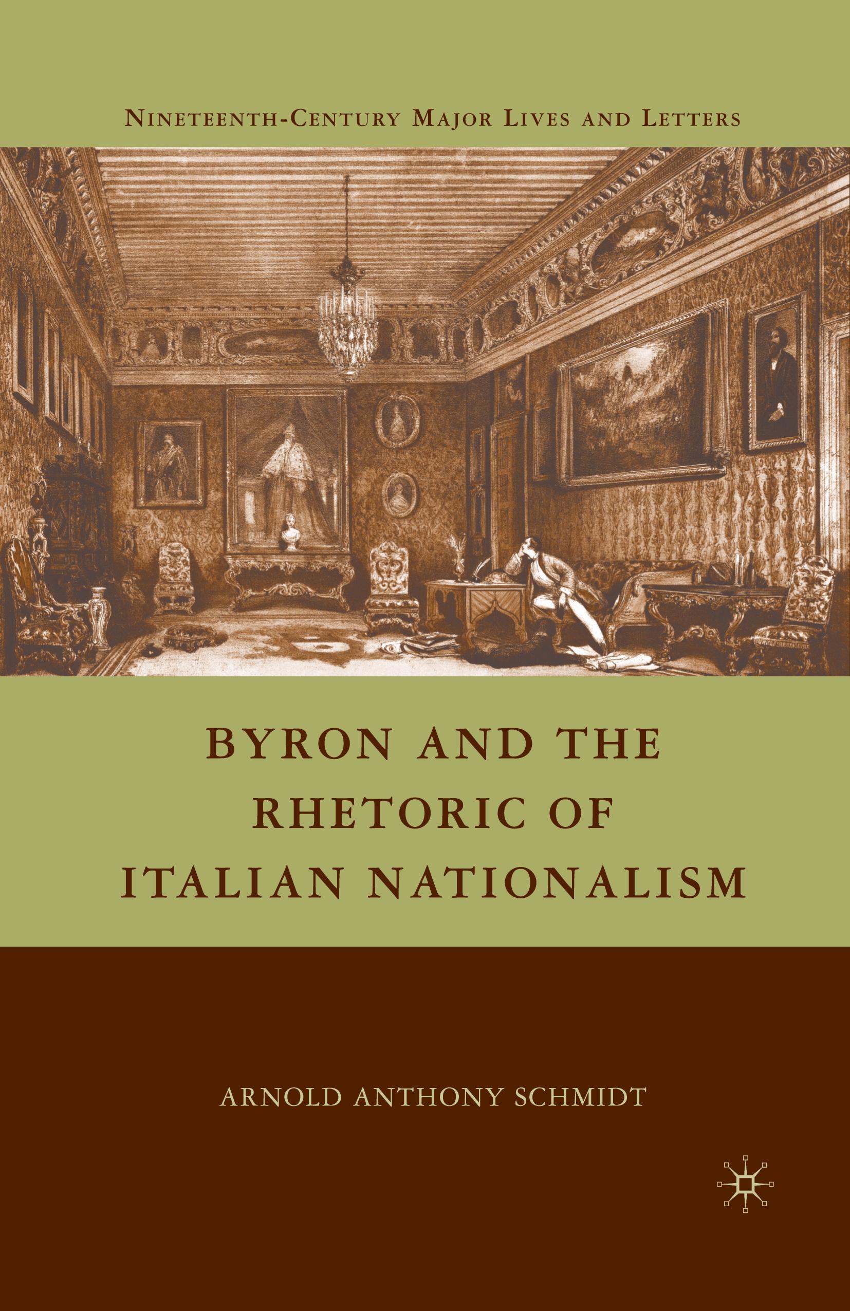 Vorderes Coverbild Byron and the Rhetoric of Italian Nationalism