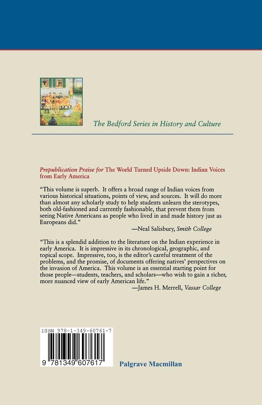 Rückseitencover The World Turned Upside Down