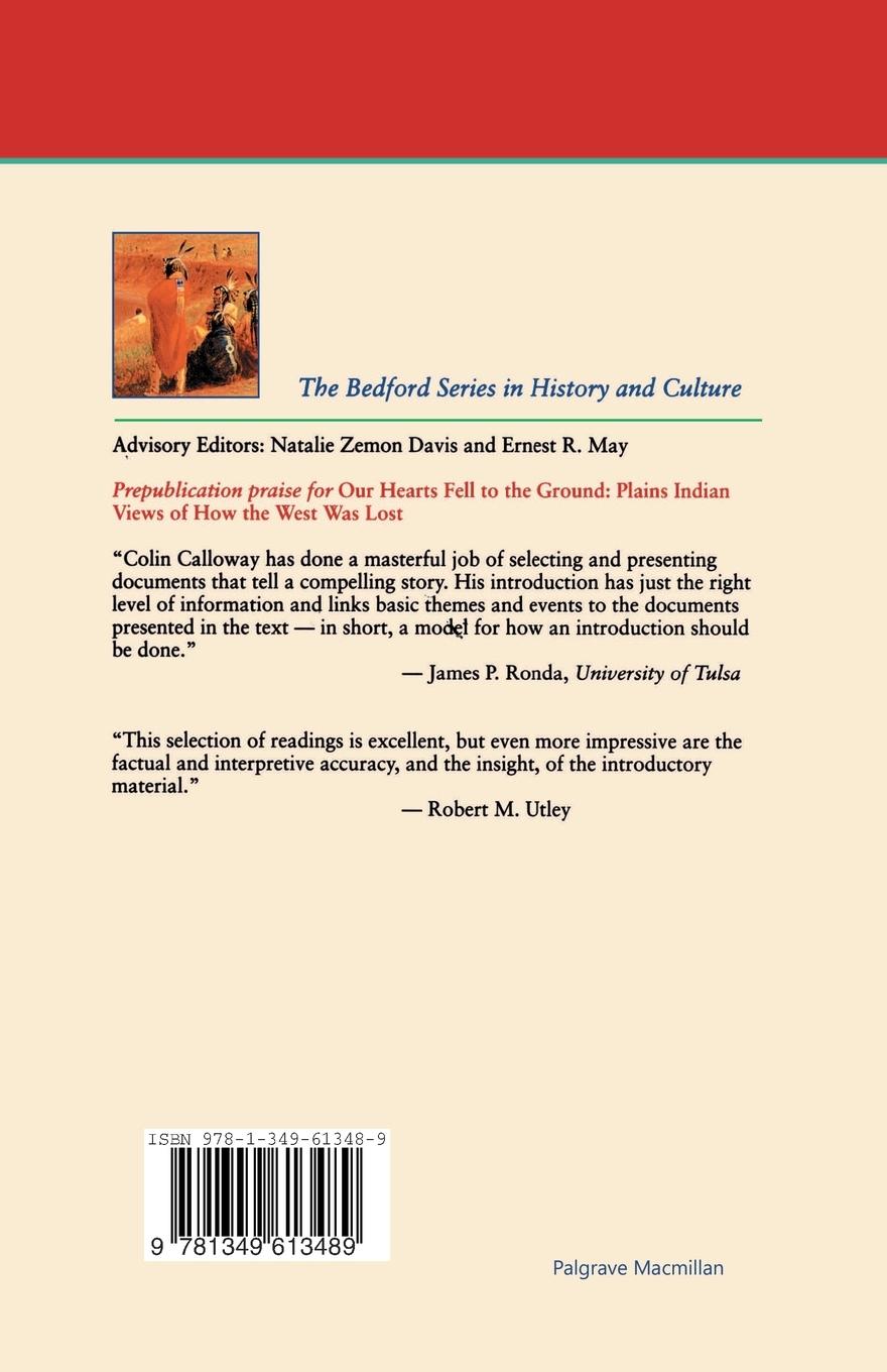 Rückseitencover Our Hearts Fell to the Ground