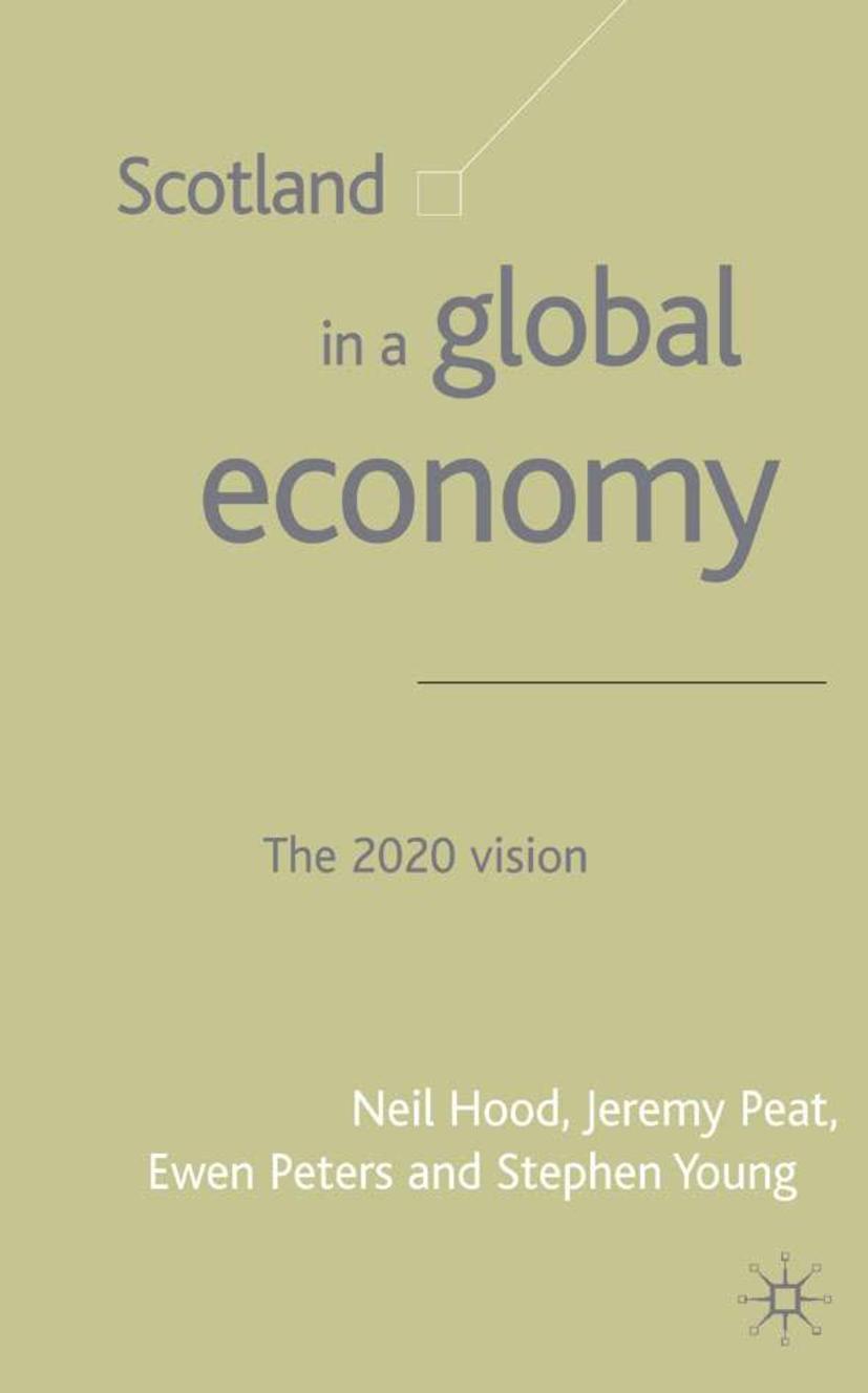Vorderes Coverbild Scotland in a Global Economy