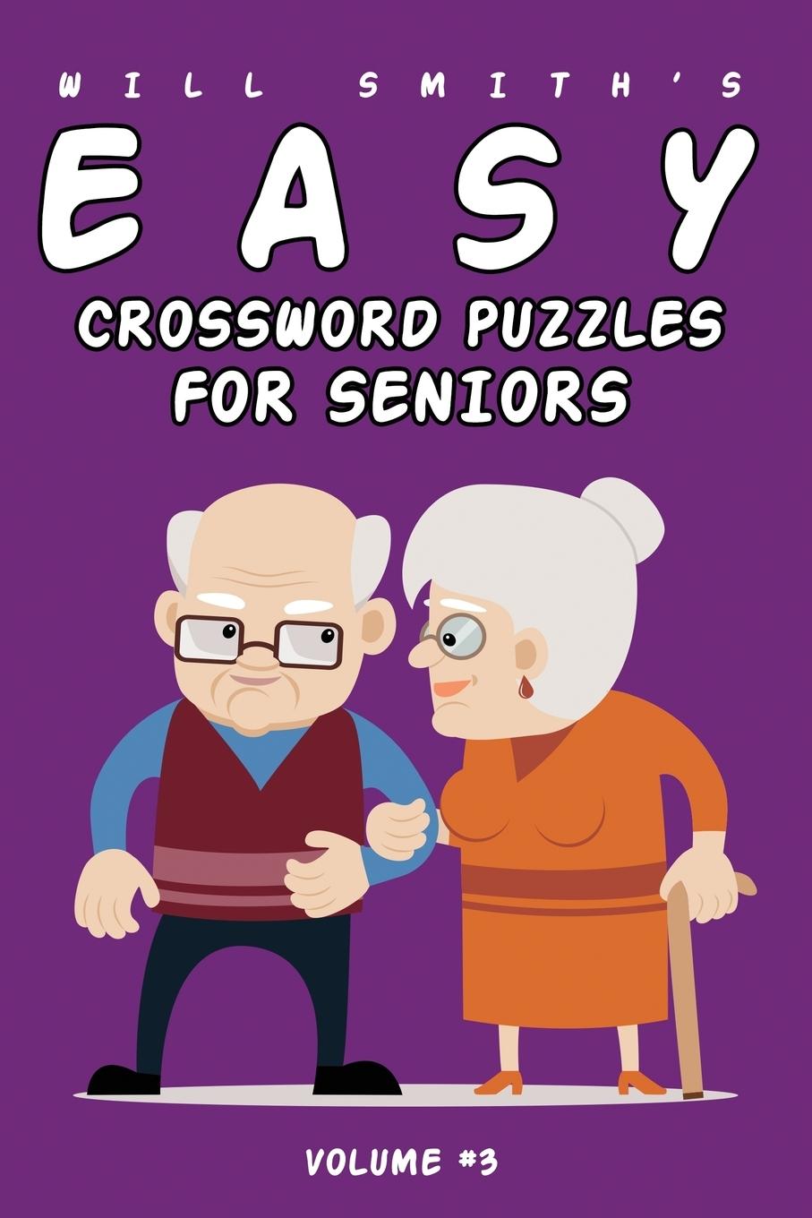 Vorderes Coverbild Will Smith Easy Crossword Puzzle For Seniors - Volume 3