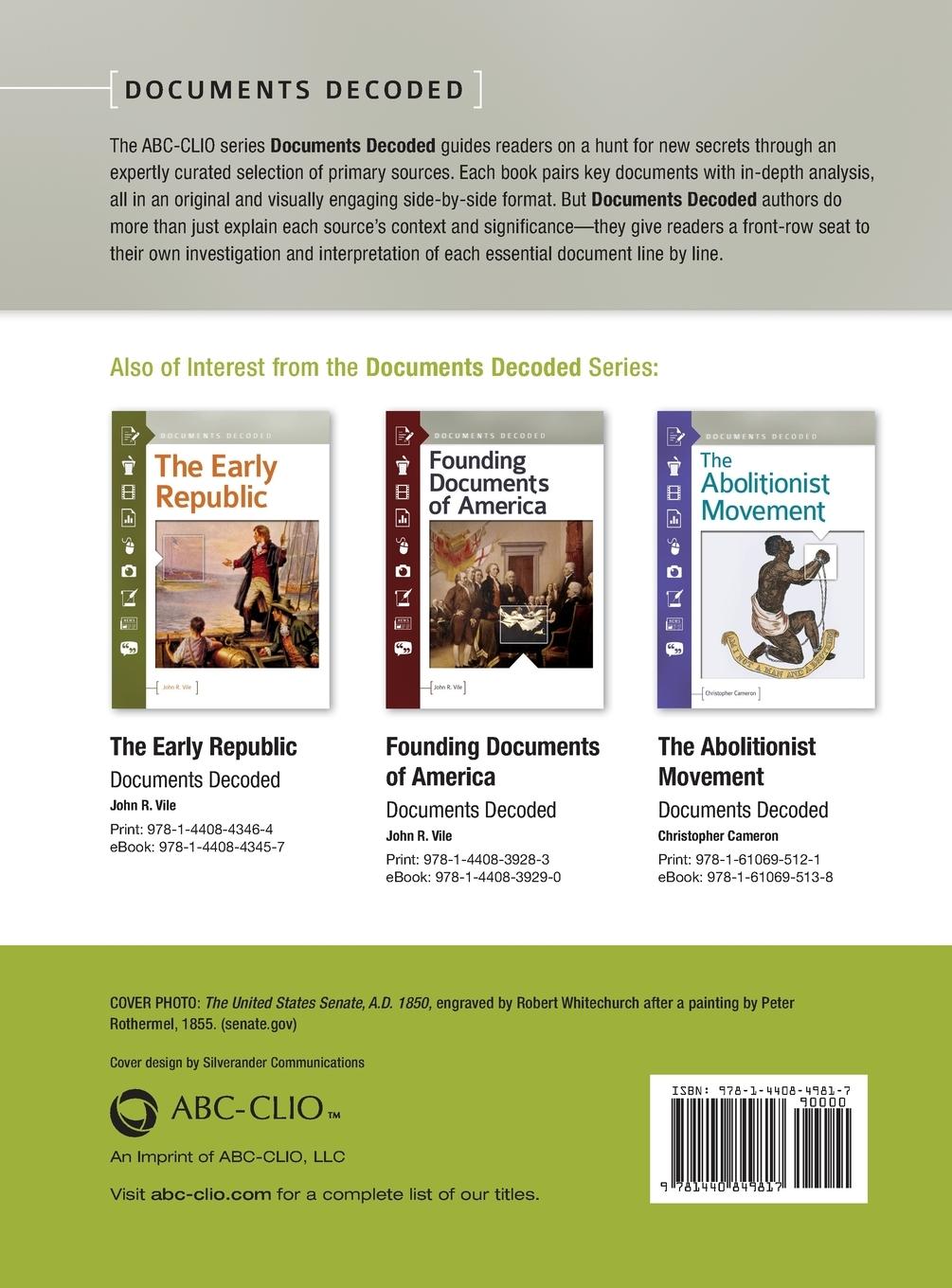 Rückseitencover The Jacksonian and Antebellum Eras