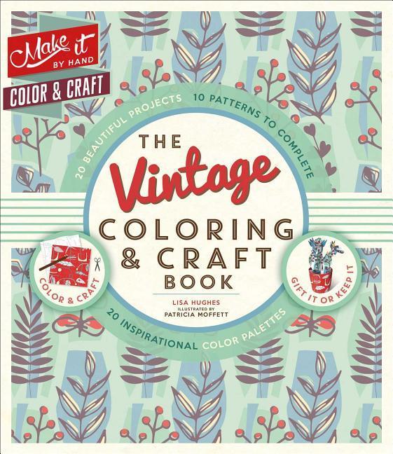 Vorderes Coverbild The Vintage Coloring & Craft Book