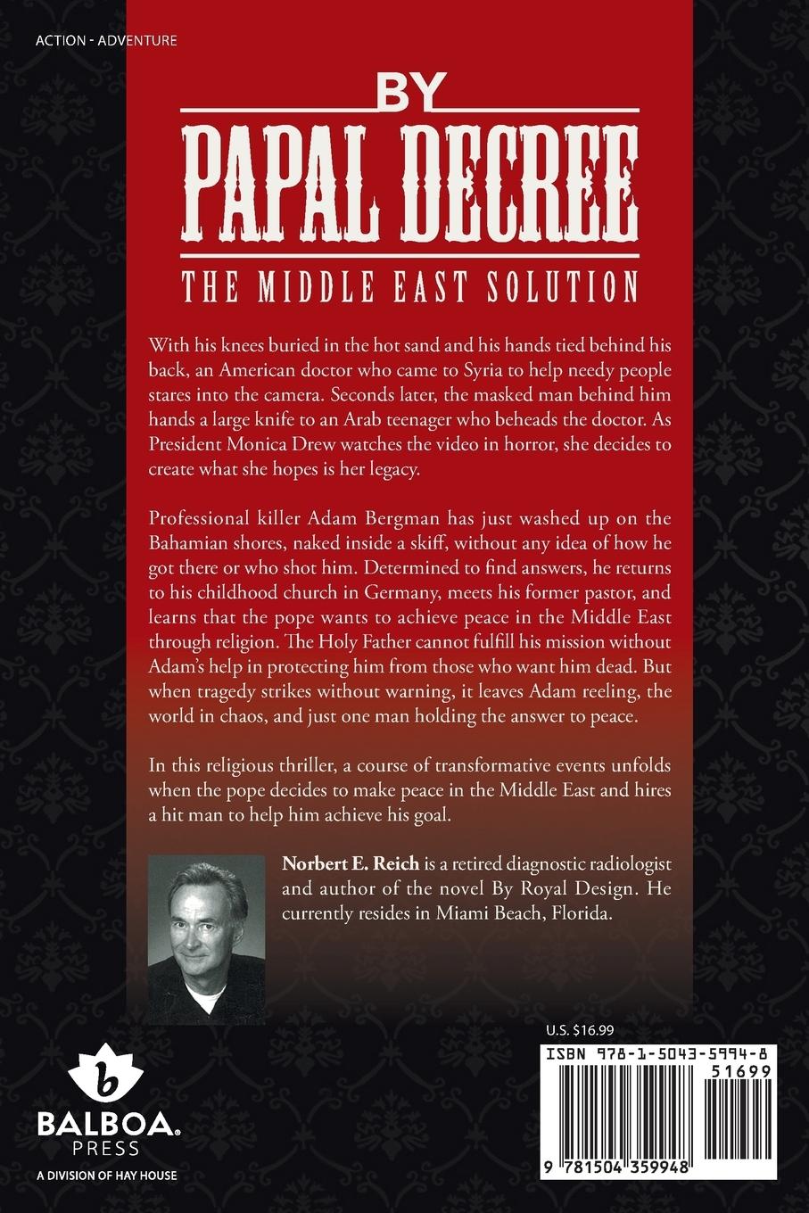 Rückseitencover By Papal Decree