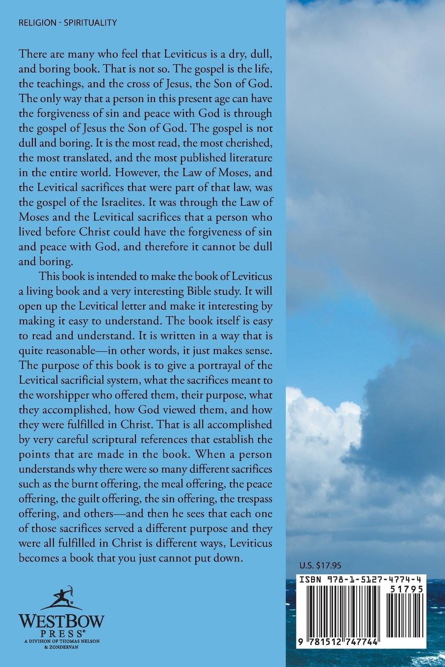 Rückseitencover Leviticus Unveiled and Revealed