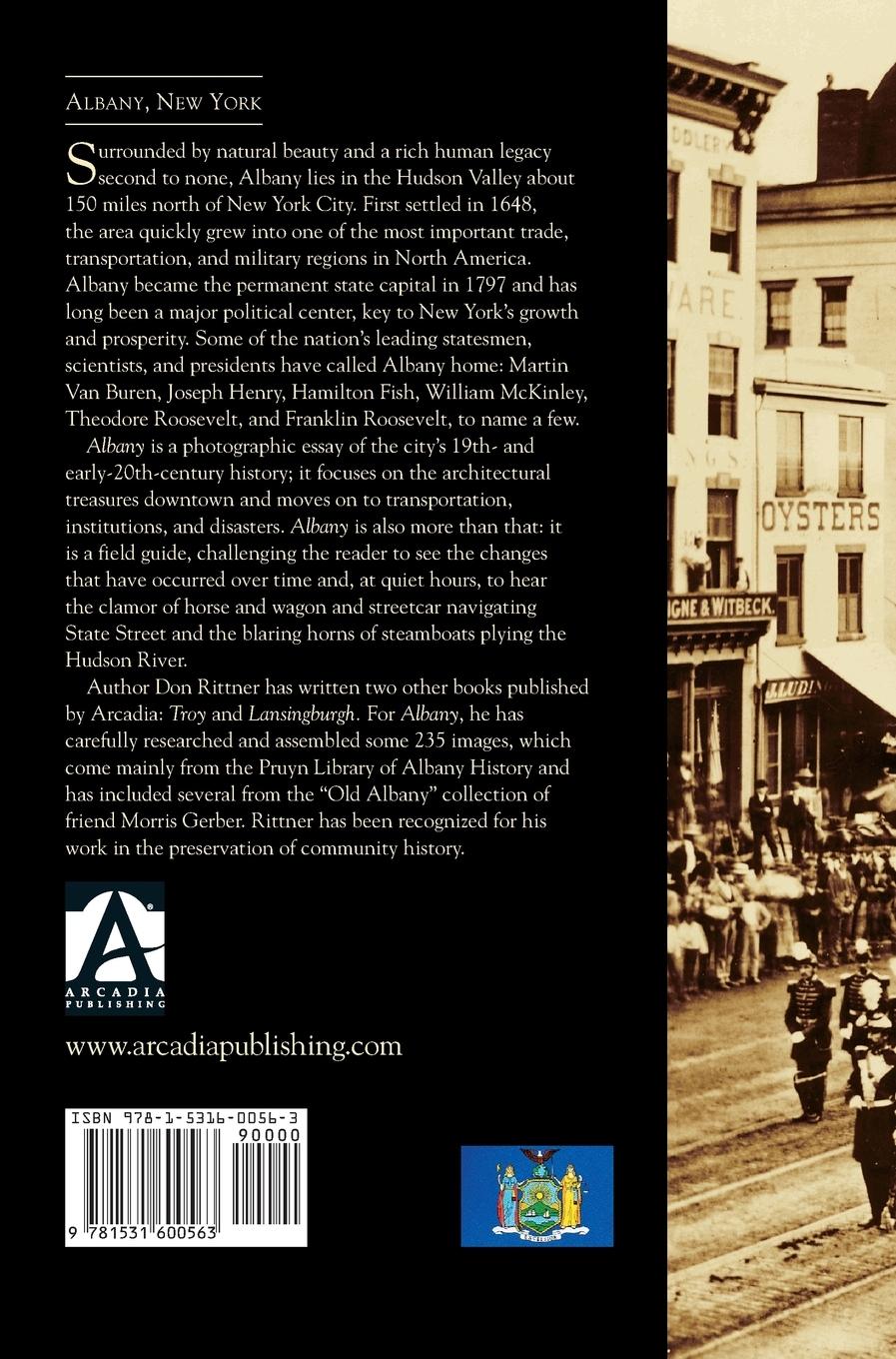 Rückseitencover Albany