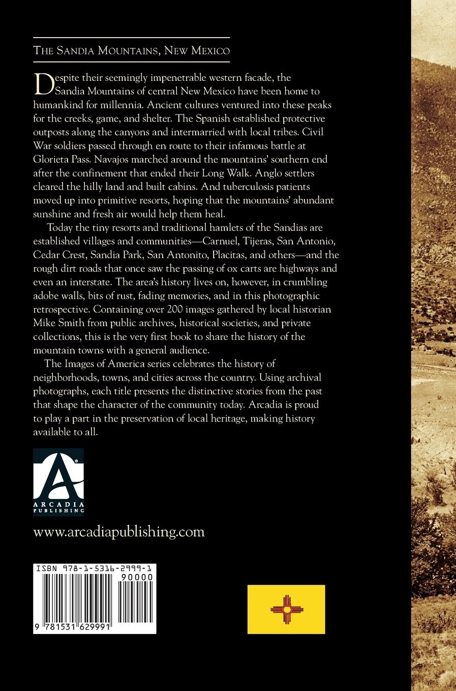 Rückseitencover Towns of the Sandia Mountains
