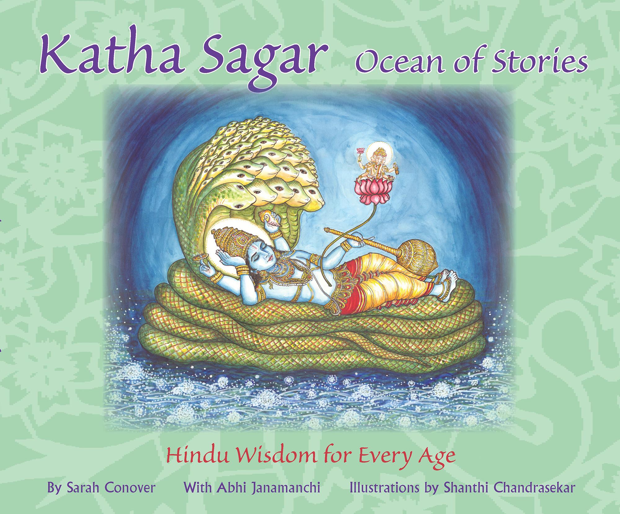 Beispielinhalt (Bild) Katha Sagar, Ocean of Stories: Hindu Wisdom for Every Age