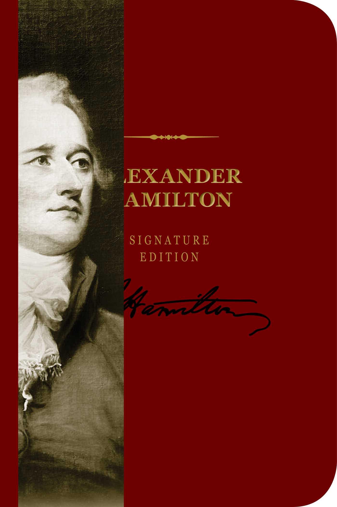 Vorderes Coverbild The Alexander Hamilton Signature Notebook