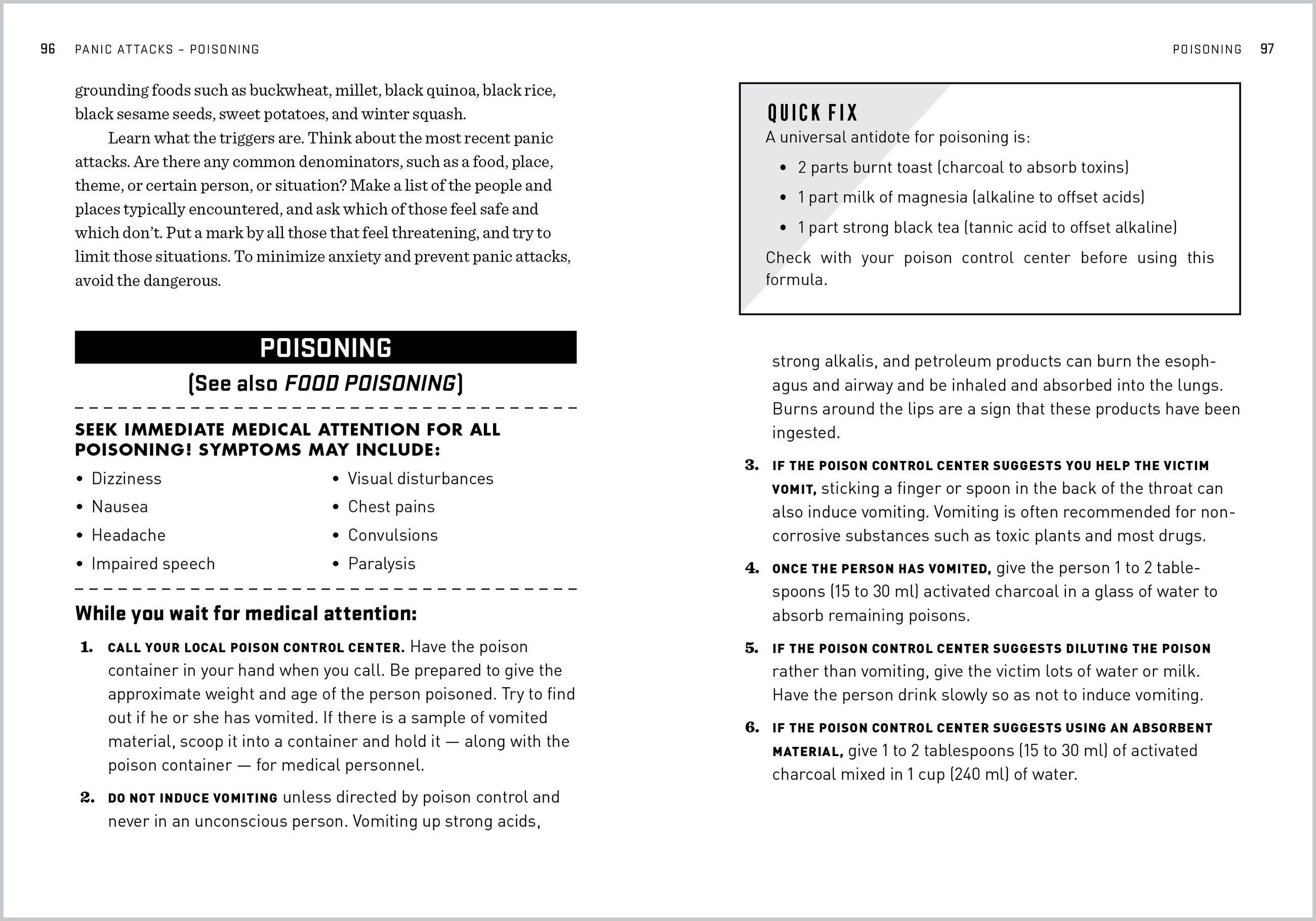 Beispielinhalt (Bild) The Natural First Aid Handbook