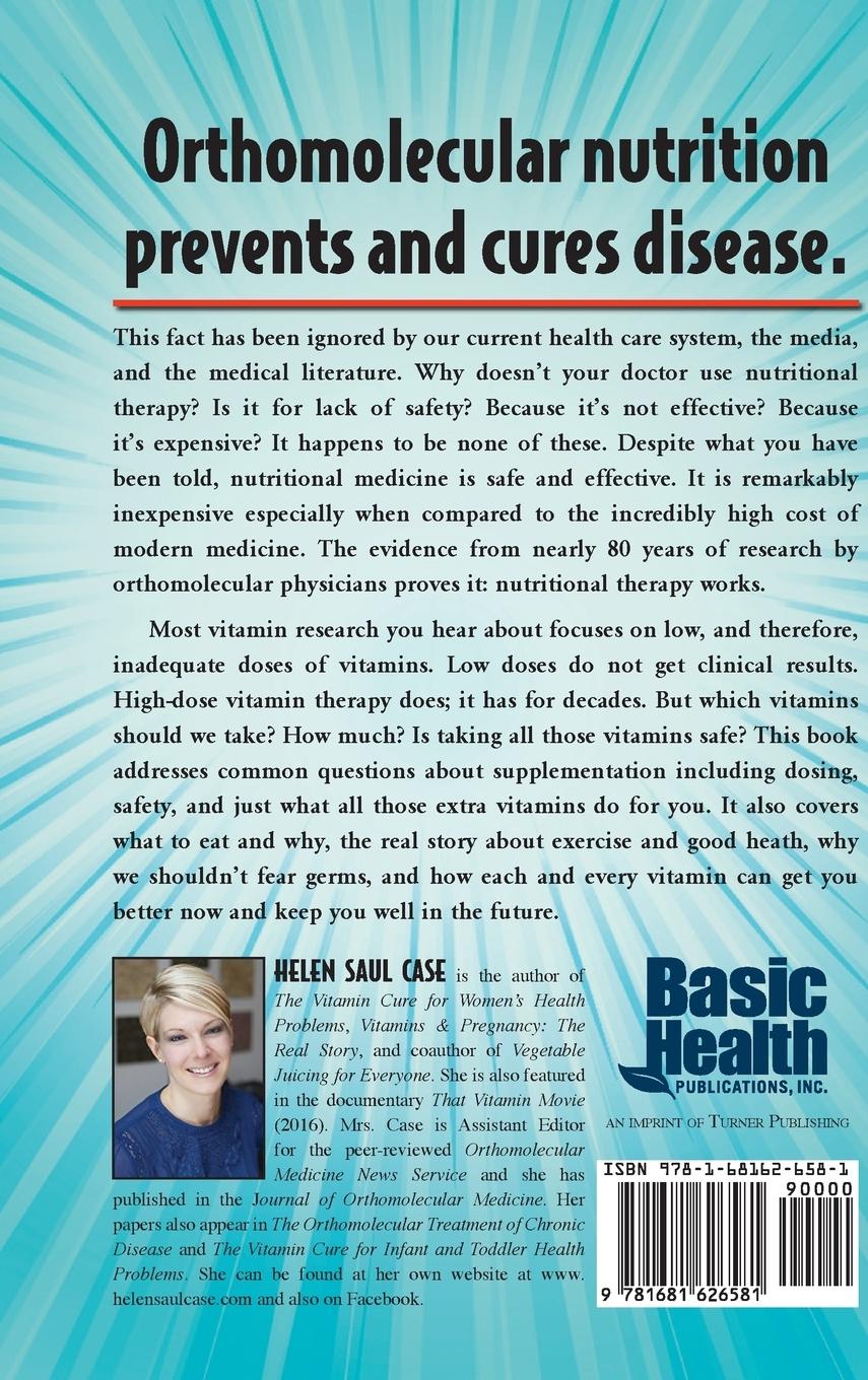 Rückseitencover Orthomolecular Nutrition for Everyone