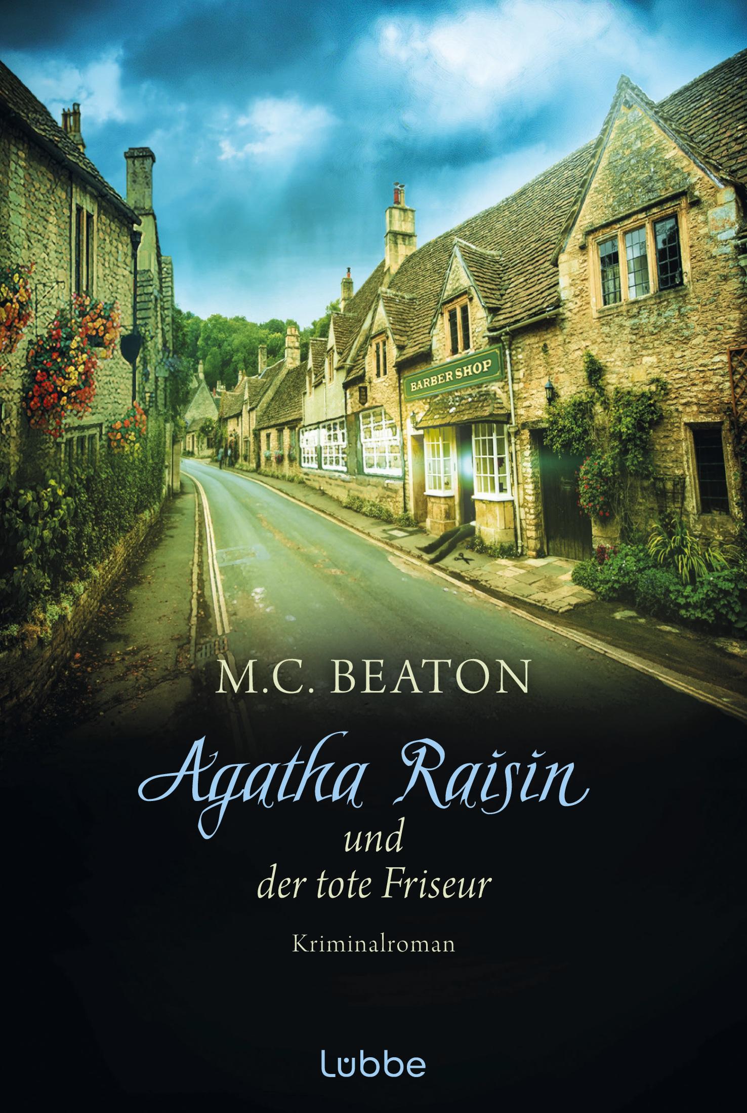 Vorderes Coverbild Agatha Raisin 08 und der tote Friseur