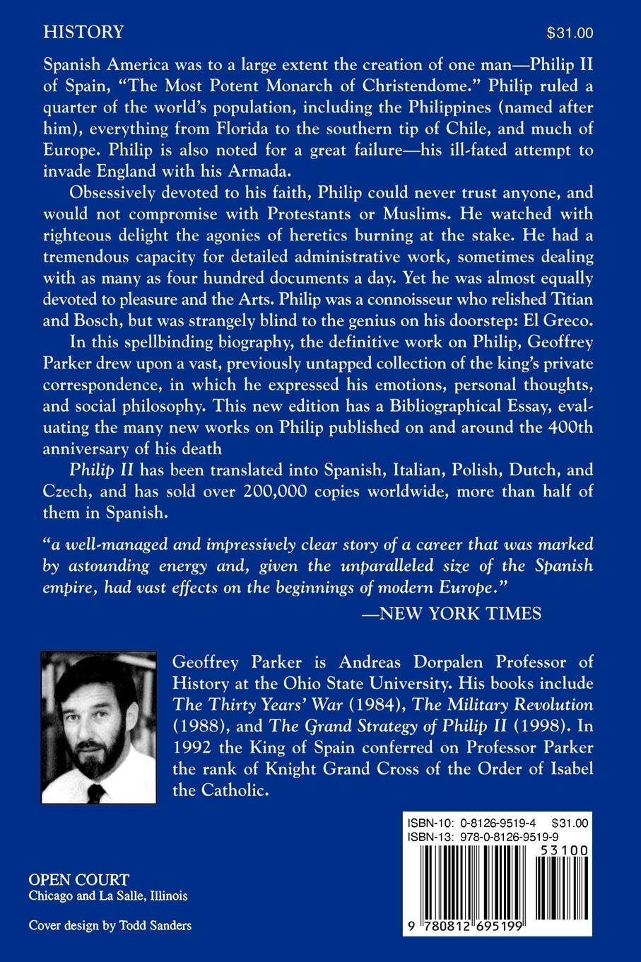 Rückseitencover Philip II (4e, Tr)