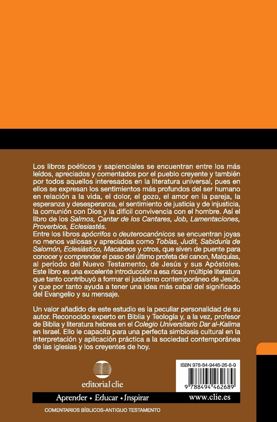Rückseitencover Libros Poéticos y Sapienciales