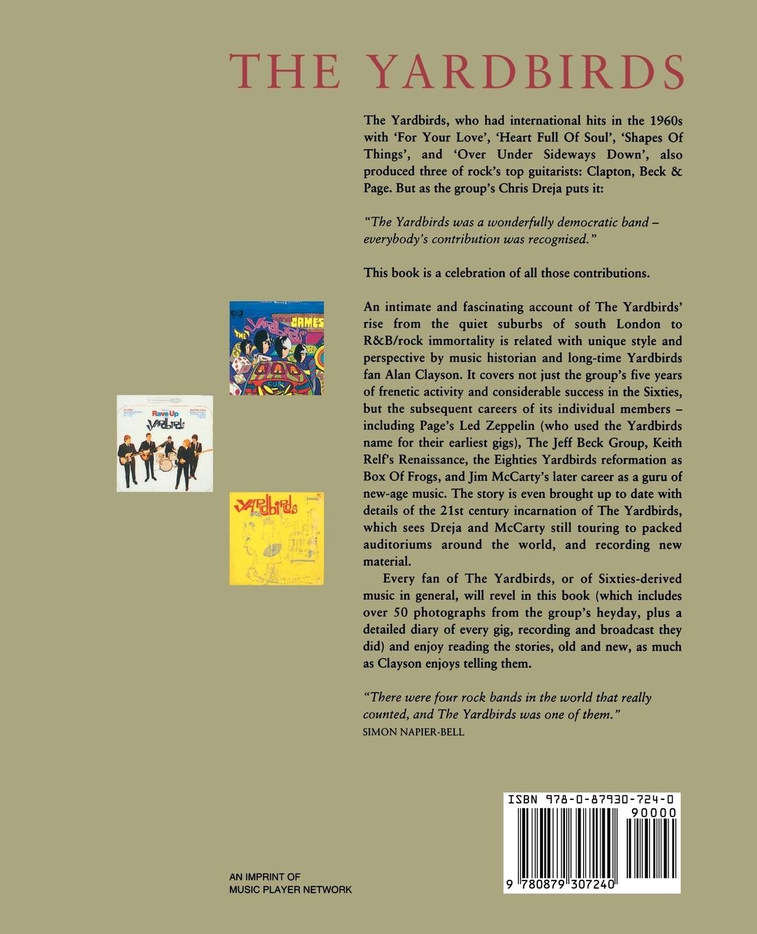 Rückseitencover Yardbirds