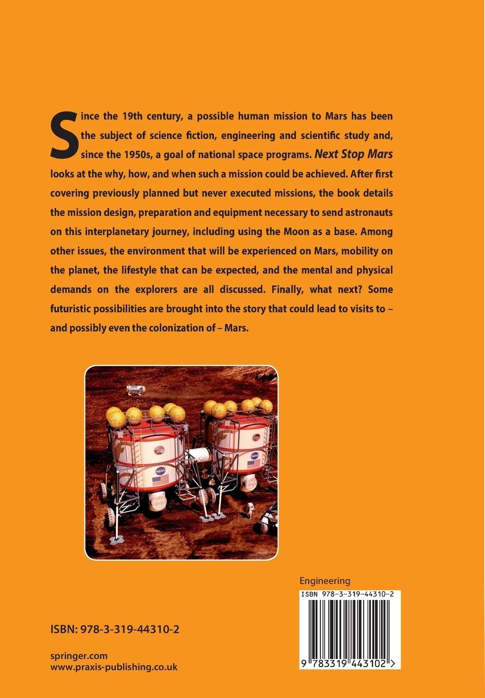 Rückseitencover Next Stop Mars