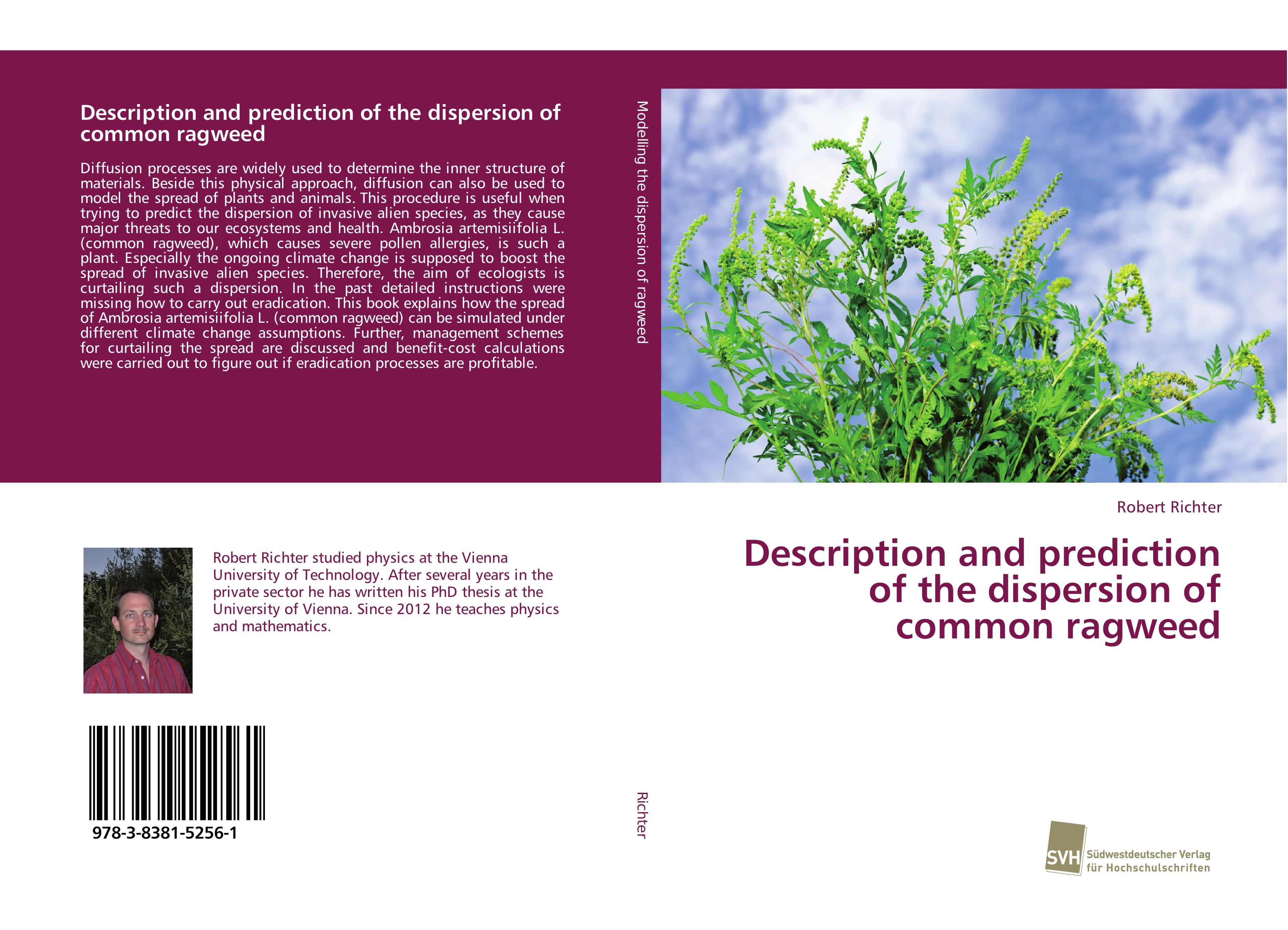 Vorderes Coverbild Description and prediction of the dispersion of common ragweed