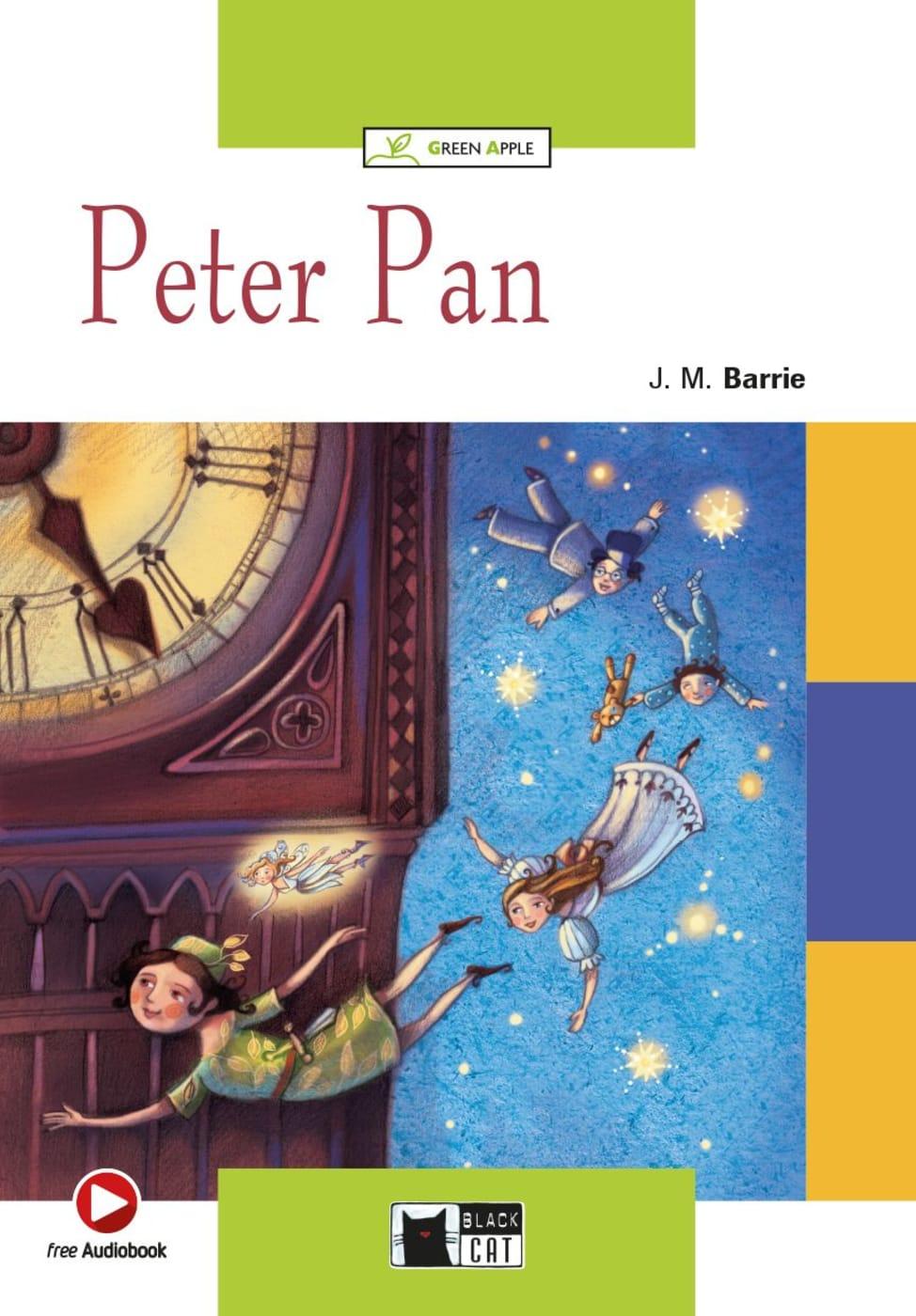 Vorderes Coverbild Peter Pan. Buch + Audio-CD