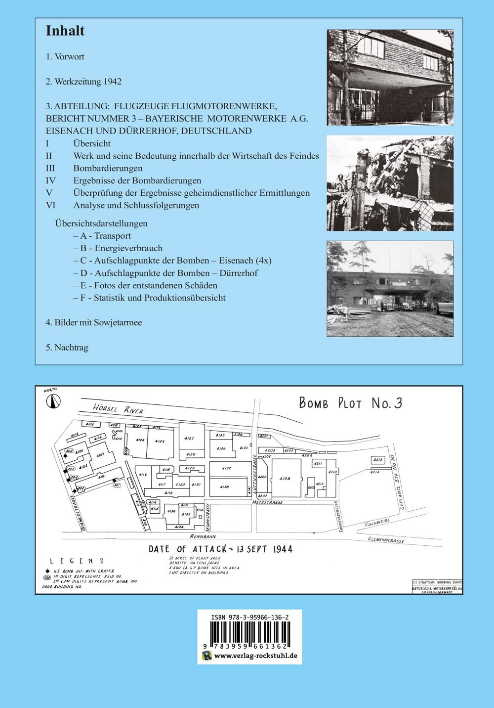 Rückseitencover BMW Flugmotorenfabrik Eisenach 1939-1945