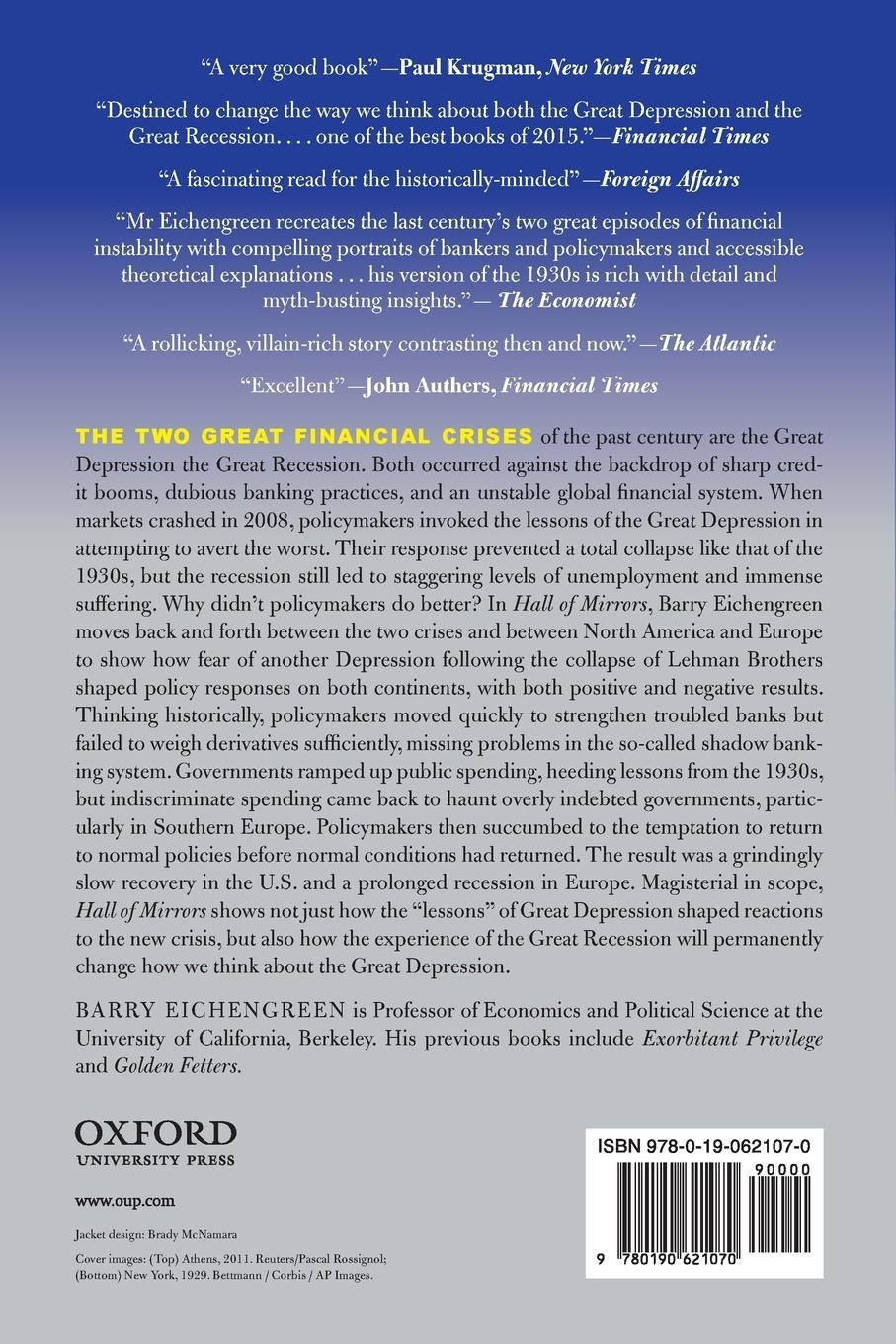 Rückseitencover Hall of Mirrors