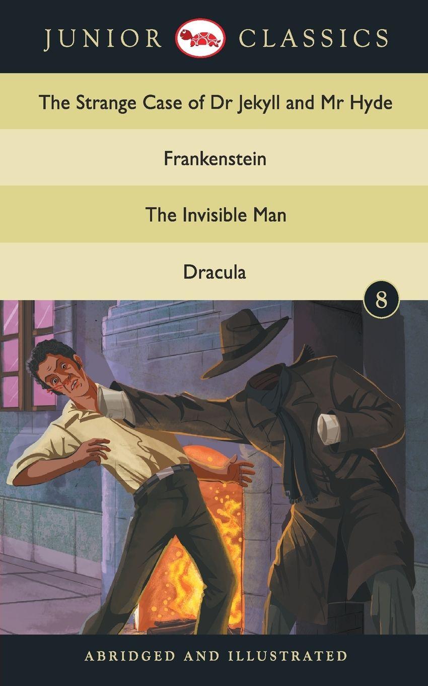 Vorderes Coverbild Junior Classic - Book 8 (The Strange Case of Dr Jekyll and Mr Hyde, Frankenstein, The Invisible Man, Dracula) (Junior Classics)