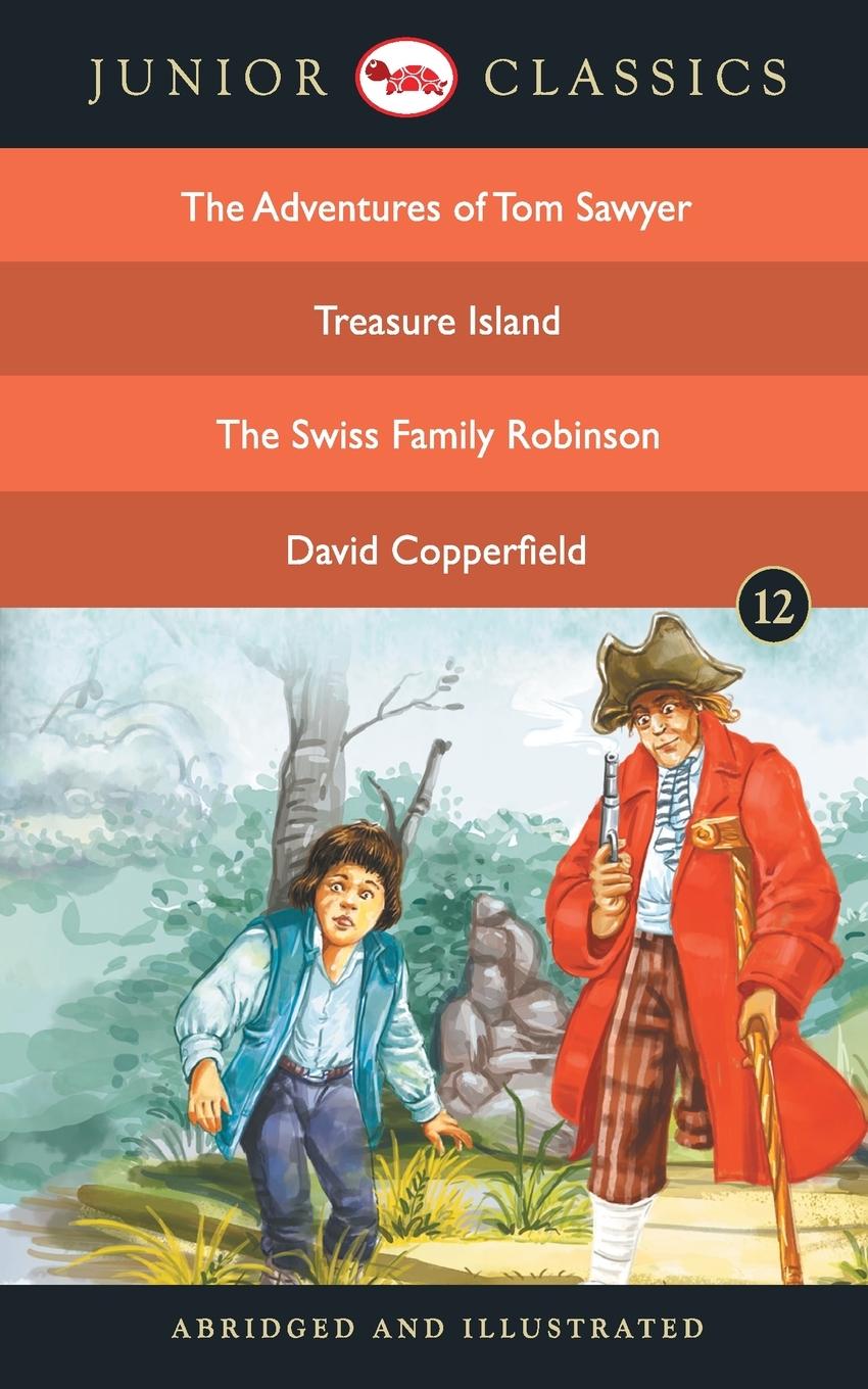 Vorderes Coverbild Junior Classic - Book-12 (The Adventures of Tom Sawyer, Treasure Island, The Swiss Family Robinson, David Copperfield) (Junior Classics)