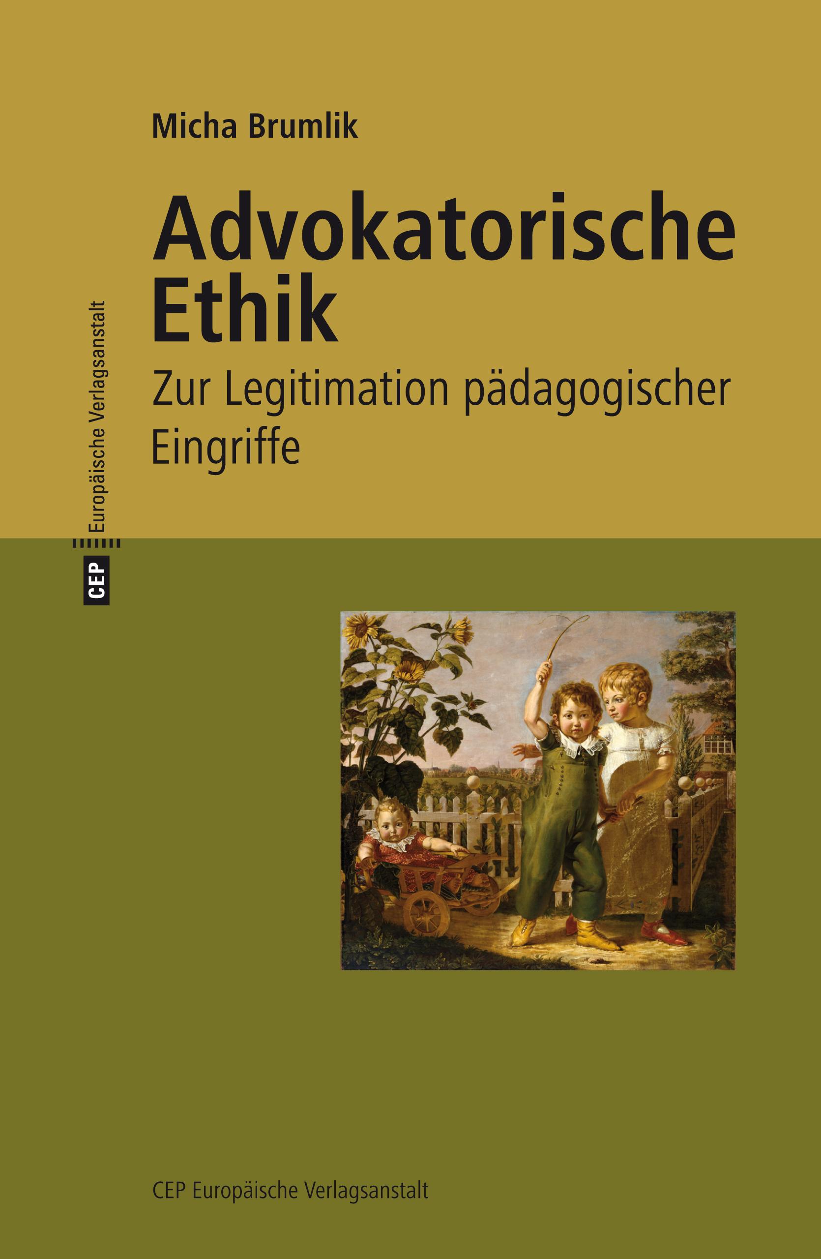 Vorderes Coverbild Advokatorische Ethik
