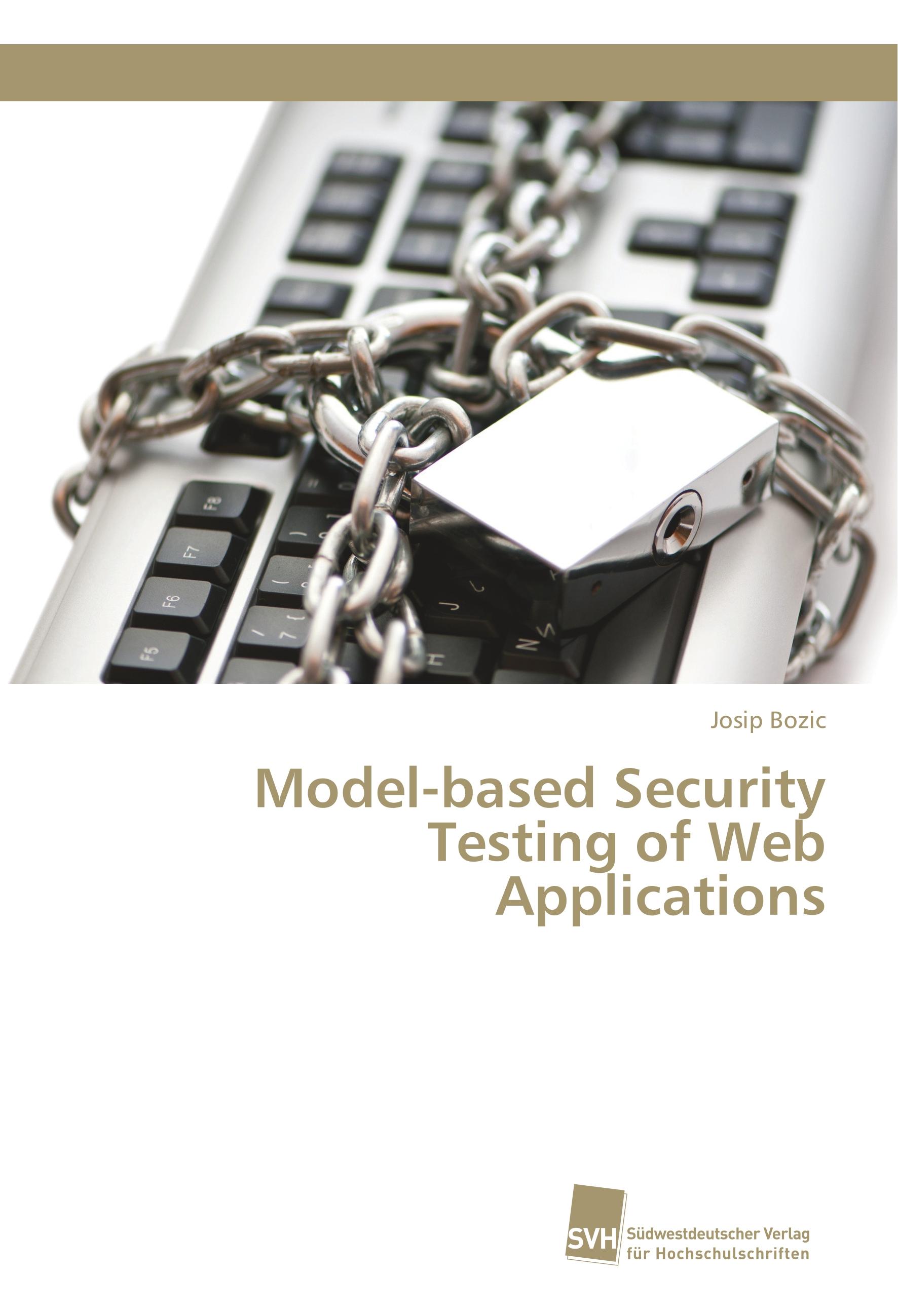 Vorderes Coverbild Model-based Security Testing of Web Applications