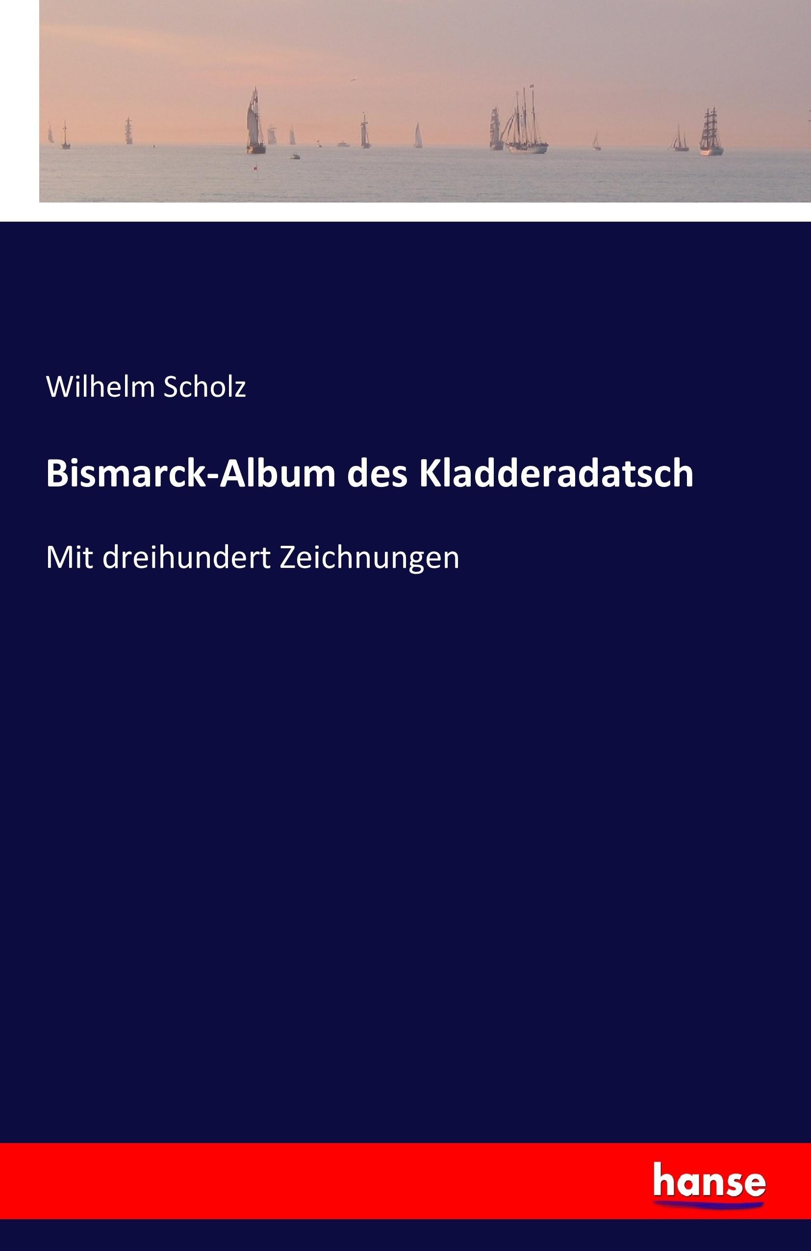 Vorderes Coverbild Bismarck-Album des Kladderadatsch