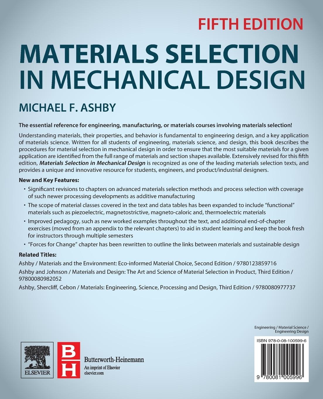 Rückseitencover Materials Selection in Mechanical Design