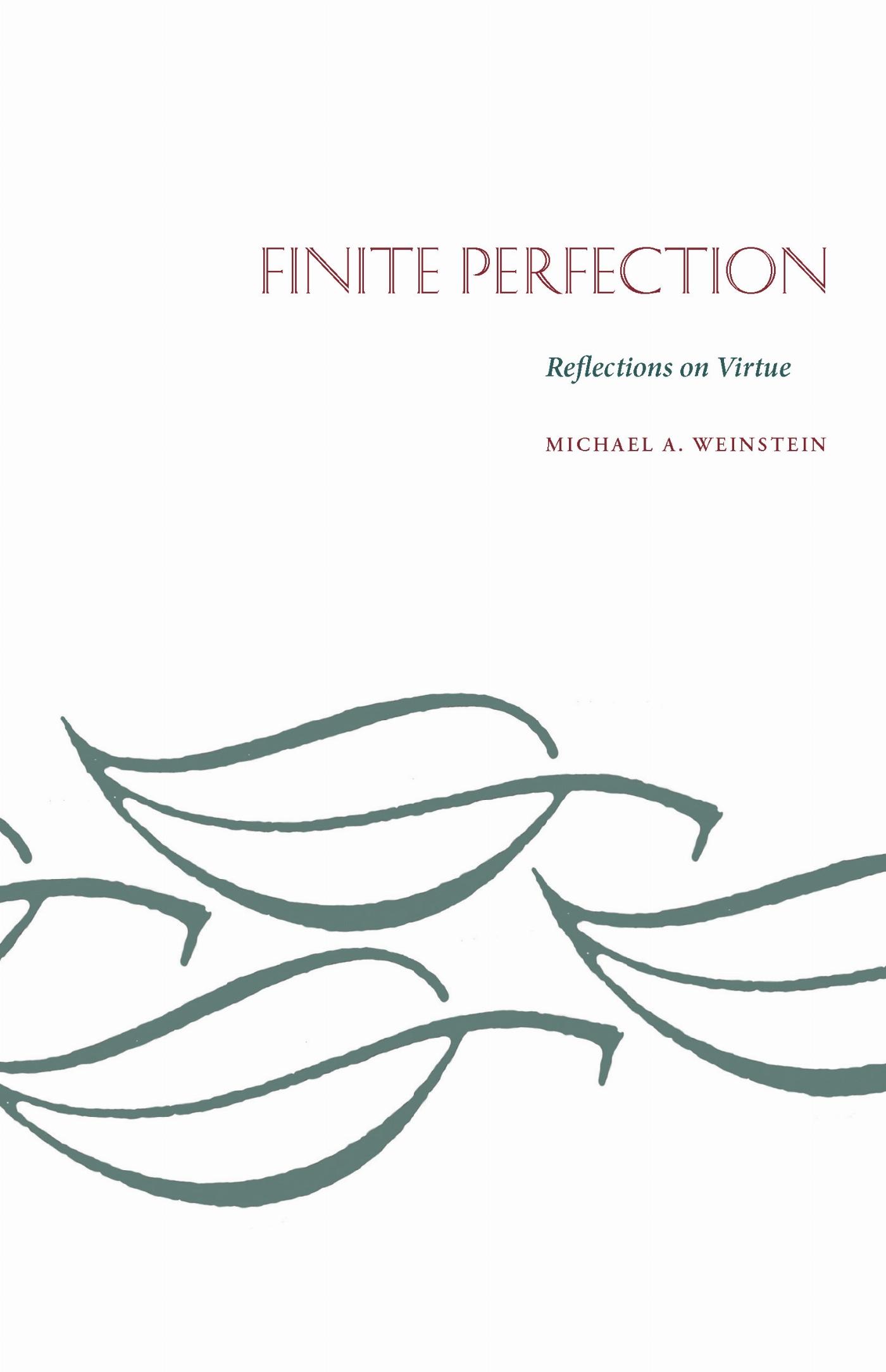 Vorderes Coverbild Finite Perfection