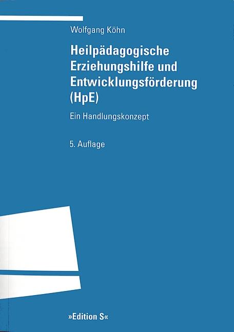 Vorderes Coverbild Heilpädagogische Erziehungshilfe und Entwicklungsförderung (HpE)