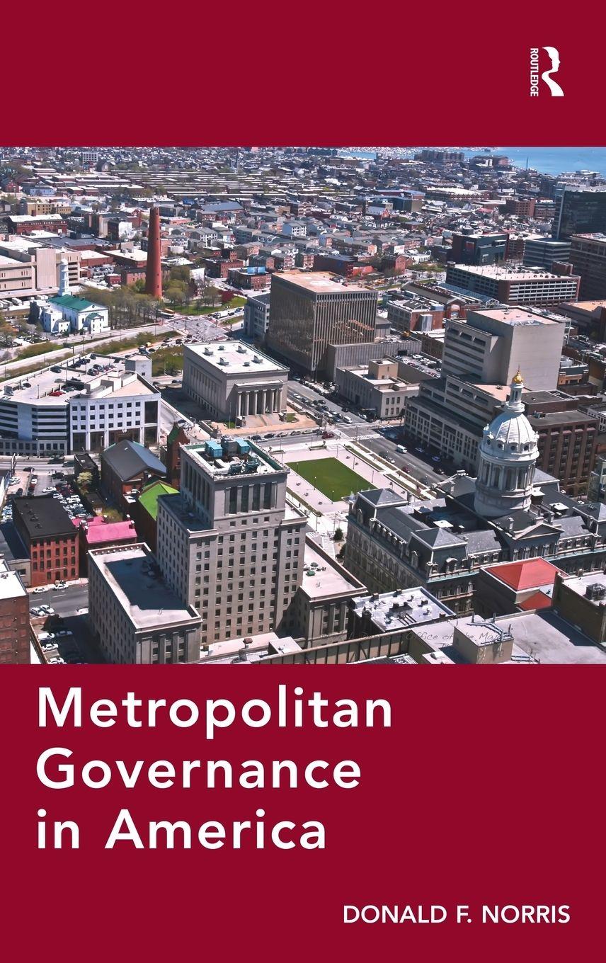 Vorderes Coverbild Metropolitan Governance in America