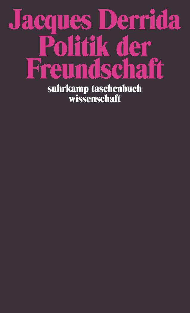 Vorderes Coverbild Politik der Freundschaft