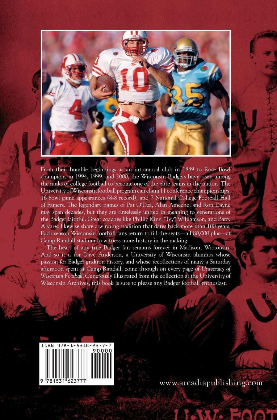 Rückseitencover University of Wisconsin Football