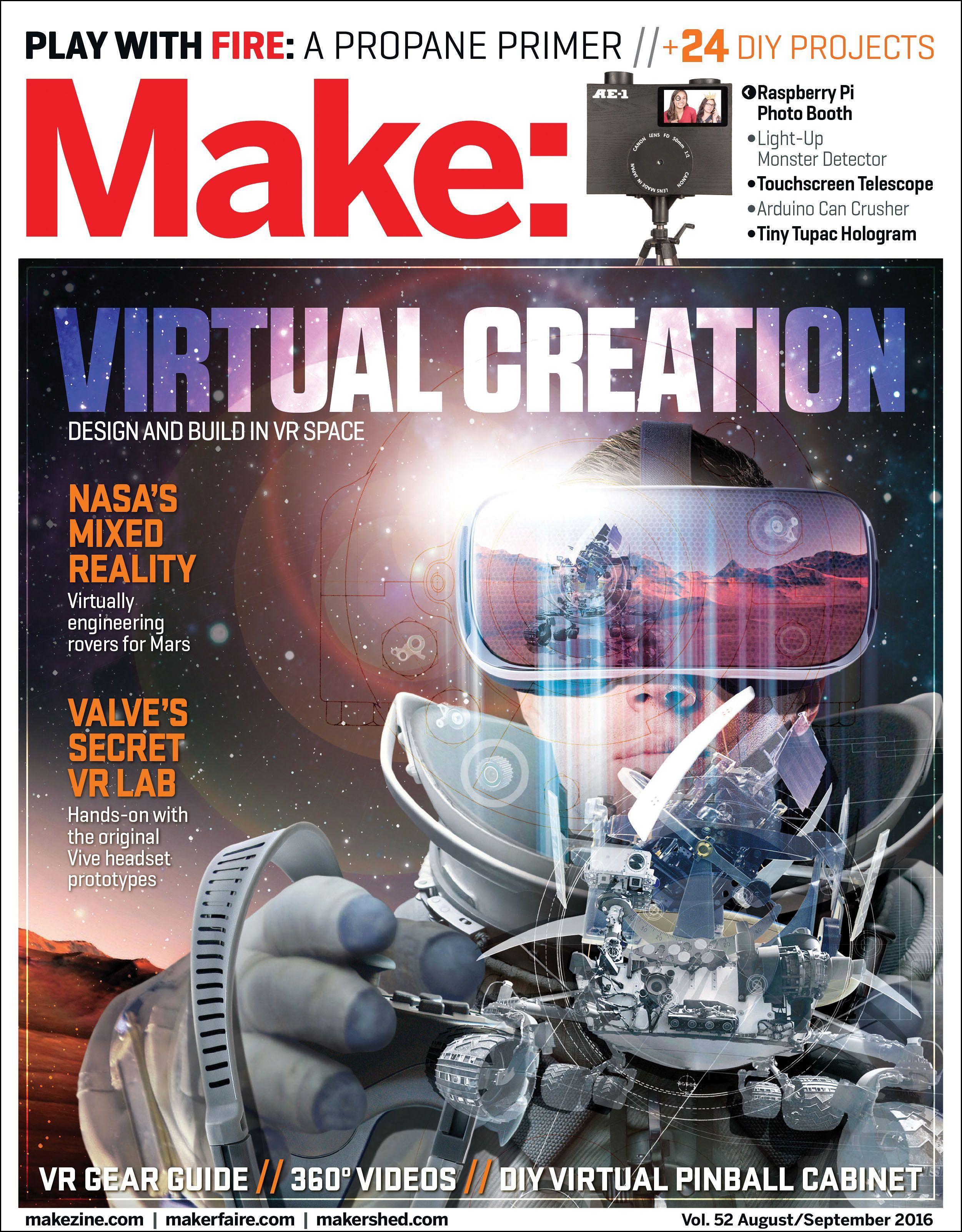 Vorderes Coverbild Make: Volume 52