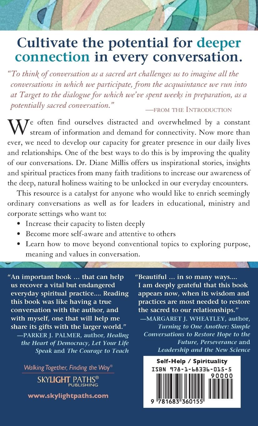 Rückseitencover Conversation-The Sacred Art