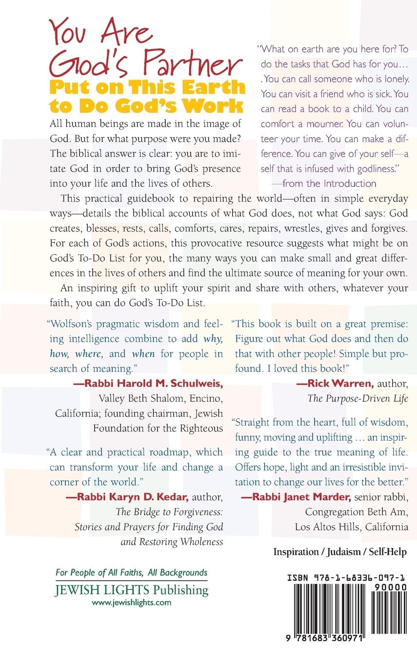 Rückseitencover God's To-Do List