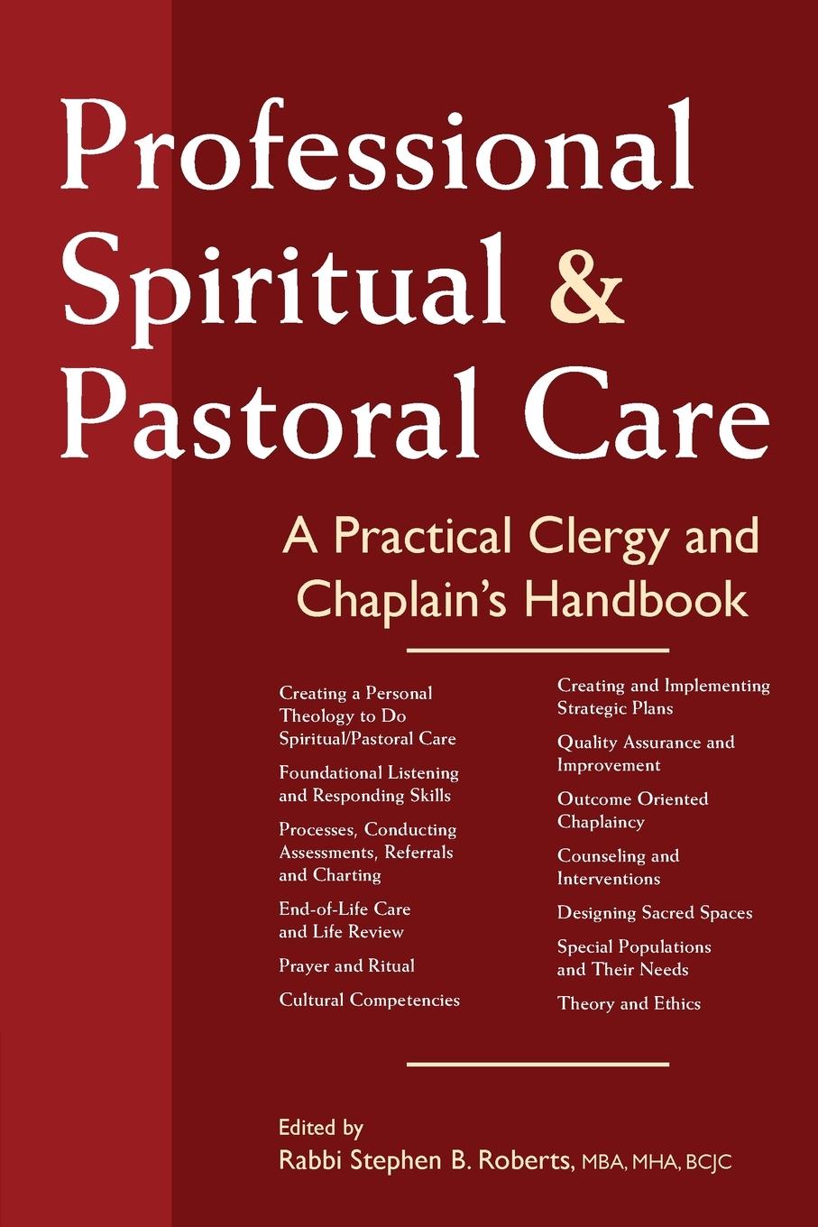Vorderes Coverbild Professional Spiritual & Pastoral Care