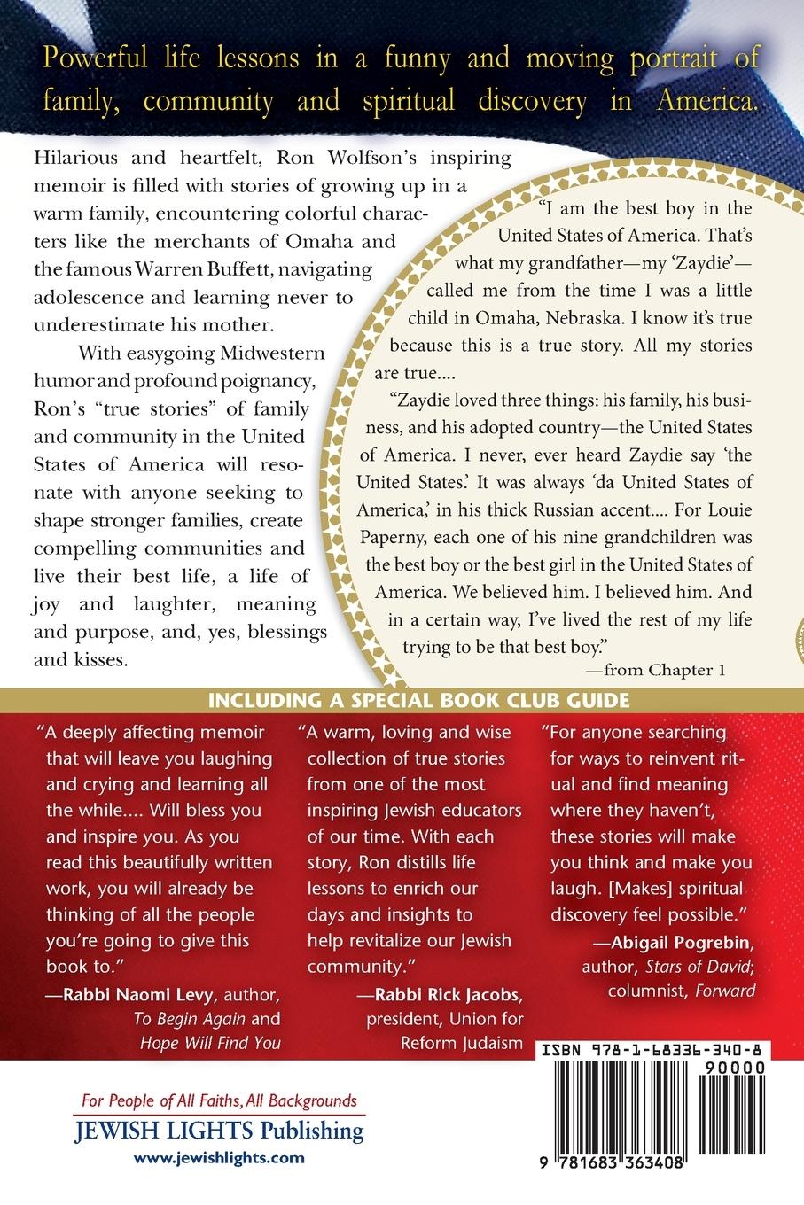 Rückseitencover The Best Boy in the United States Of America