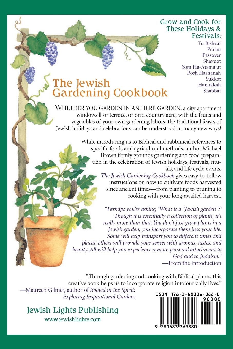 Rückseitencover The Jewish Gardening Cookbook