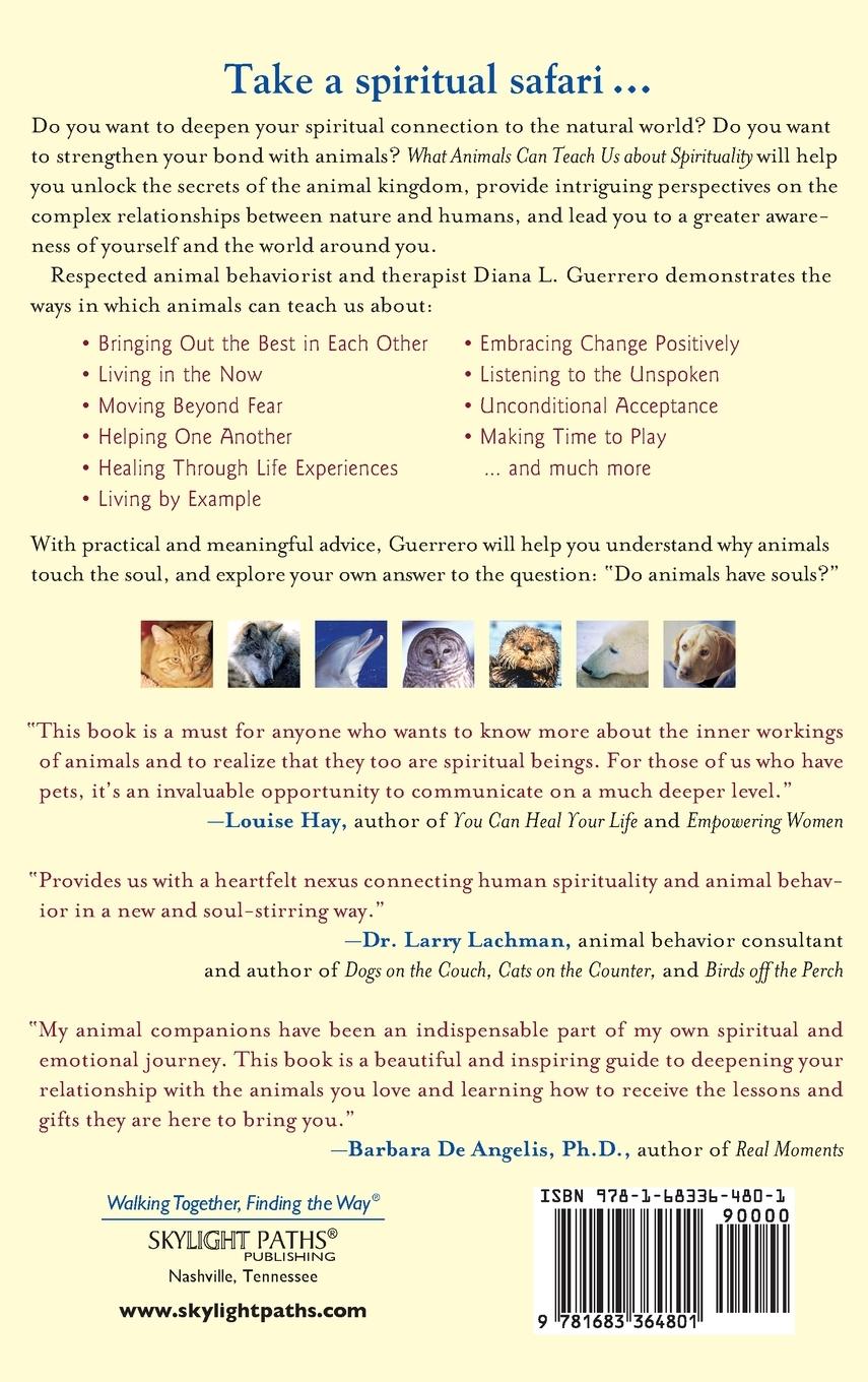 Rückseitencover What Animals Can Teach Us About Spirituality