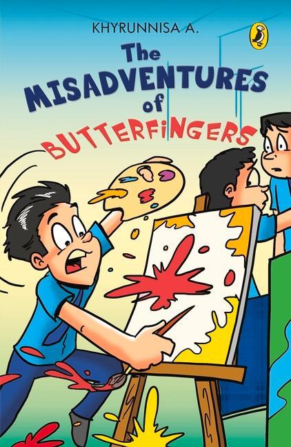 Vorderes Coverbild Misadventures of Butterfingers