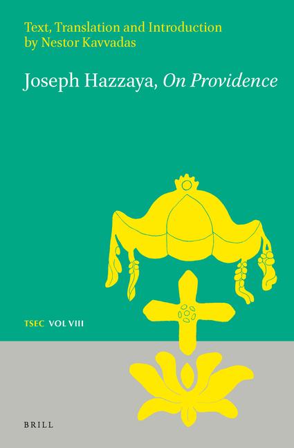 Vorderes Coverbild Joseph Hazzaya, on Providence: Text, Translation and Introduction