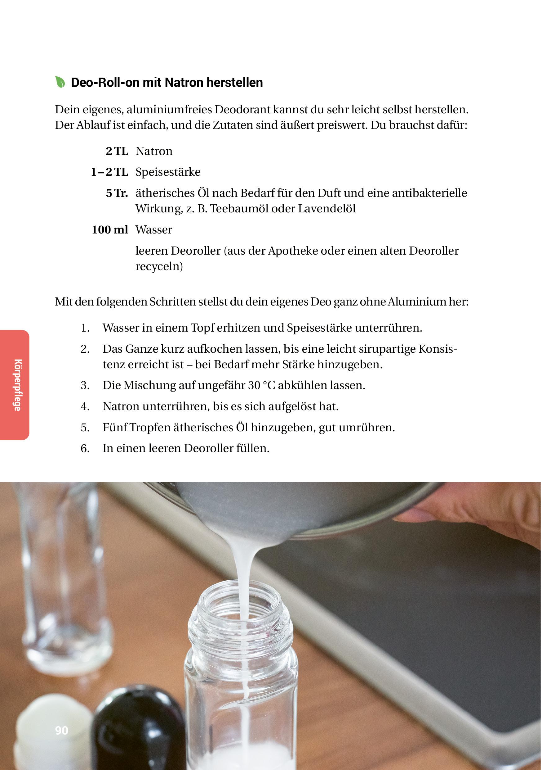 Beispielinhalt (Bild) Fünf Hausmittel ersetzen eine Drogerie