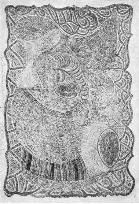 Beispielinhalt (Bild) Bildnerei der Geisteskranken