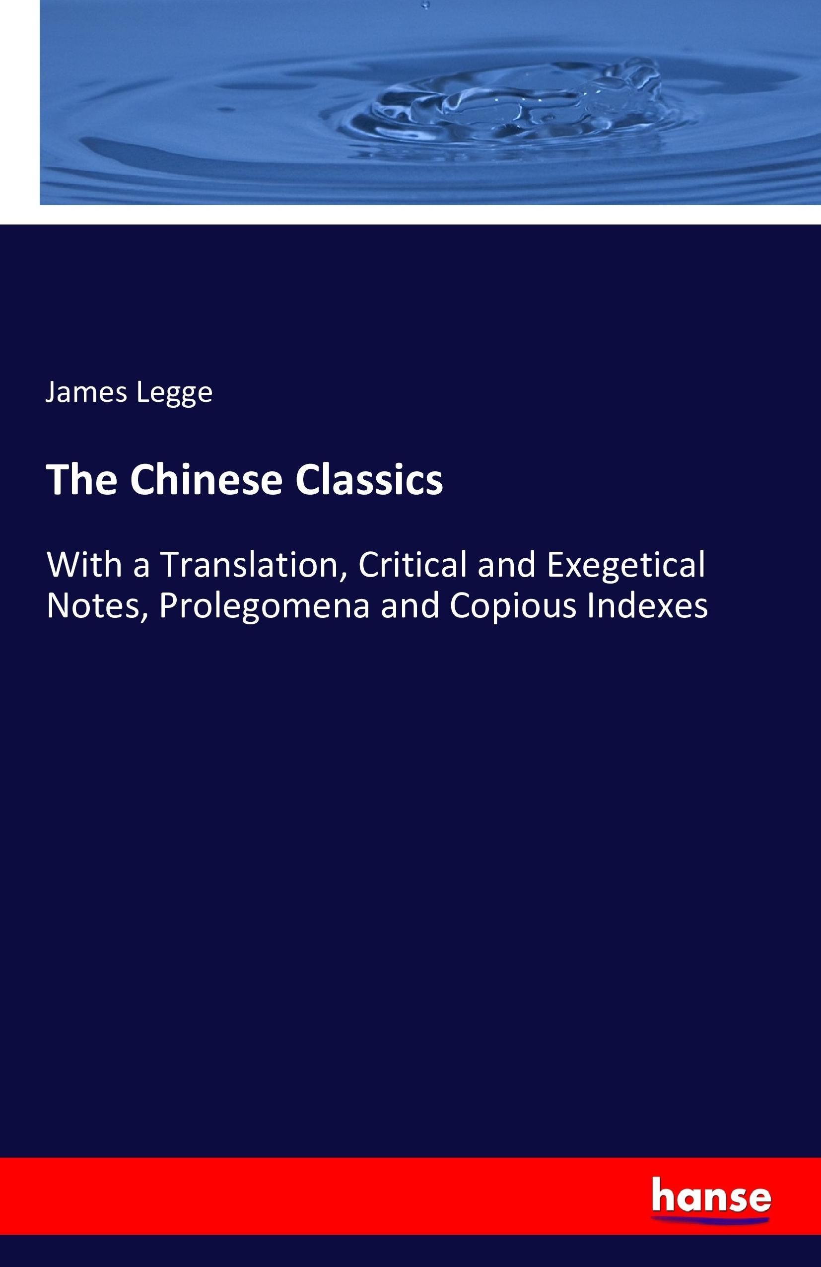 Vorderes Coverbild The Chinese Classics
